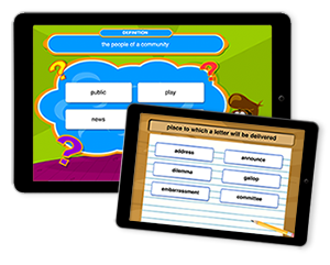 Vocabulary A-Z on the iPad, Android, & Kindle Fire Vocabulary A-Z on the iPad, Android, & Kindle Fire