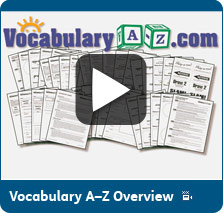 Vocabulary A Z